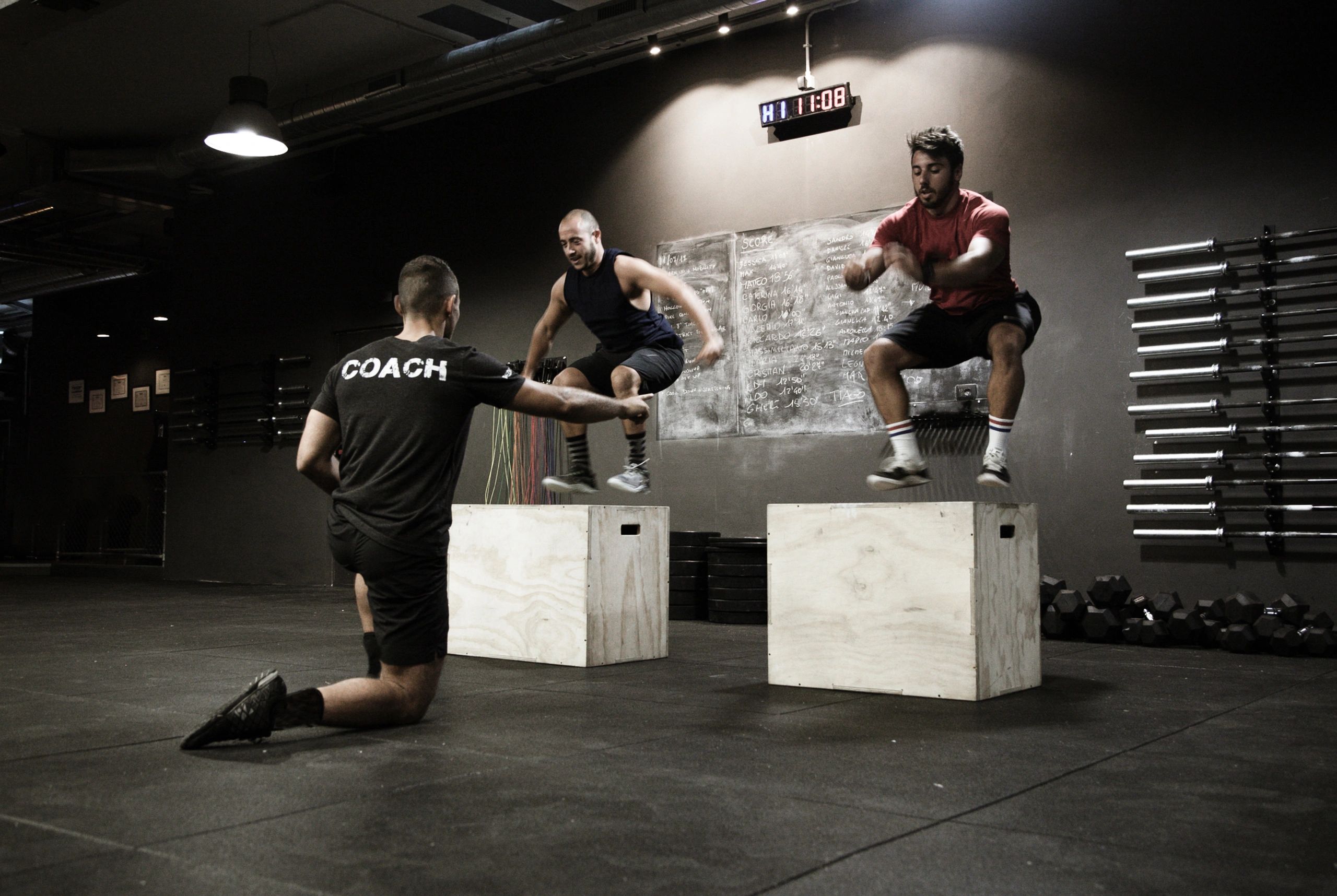 CrossFit coach team
